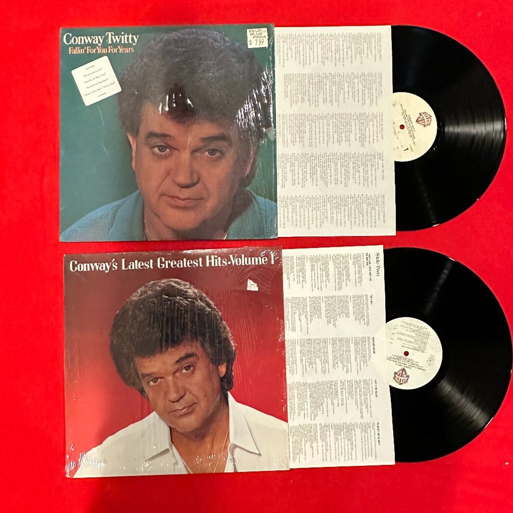 2x - Conway Twitty Original Vinyl Albums